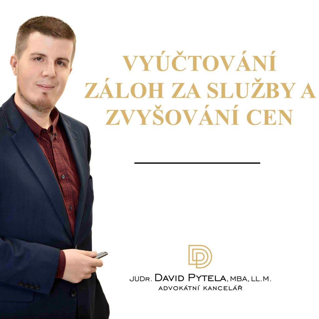 Vyúčtování záloh za služby a zvyšování cen