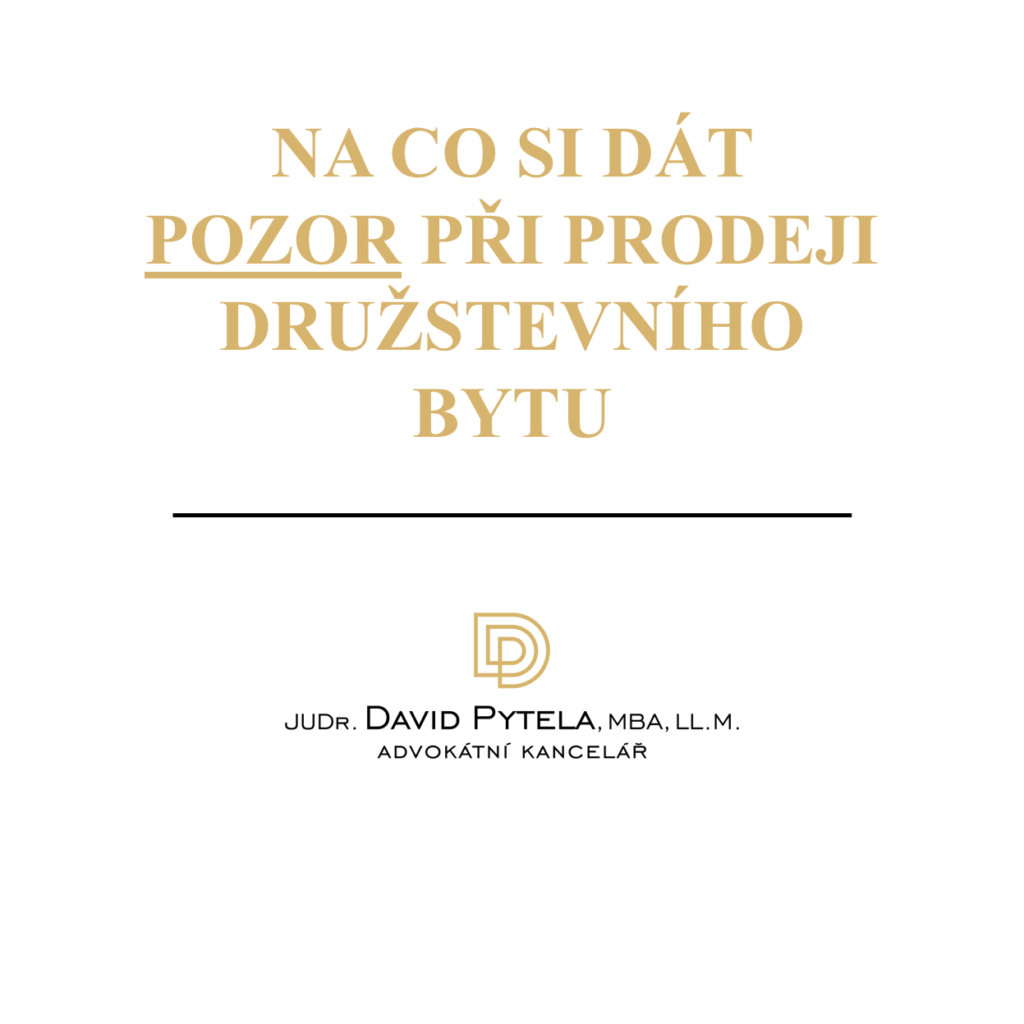 Prodej družstevního bytu