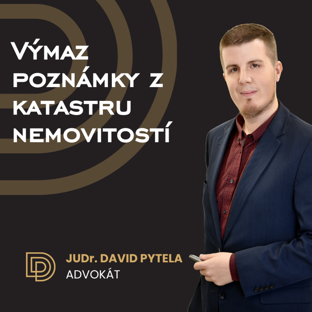 Výmaz poznámky z katastru nemovitostí