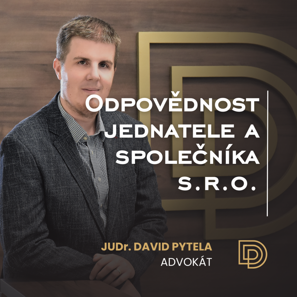 Odpovědnost jednatele a společníka s.r.o.