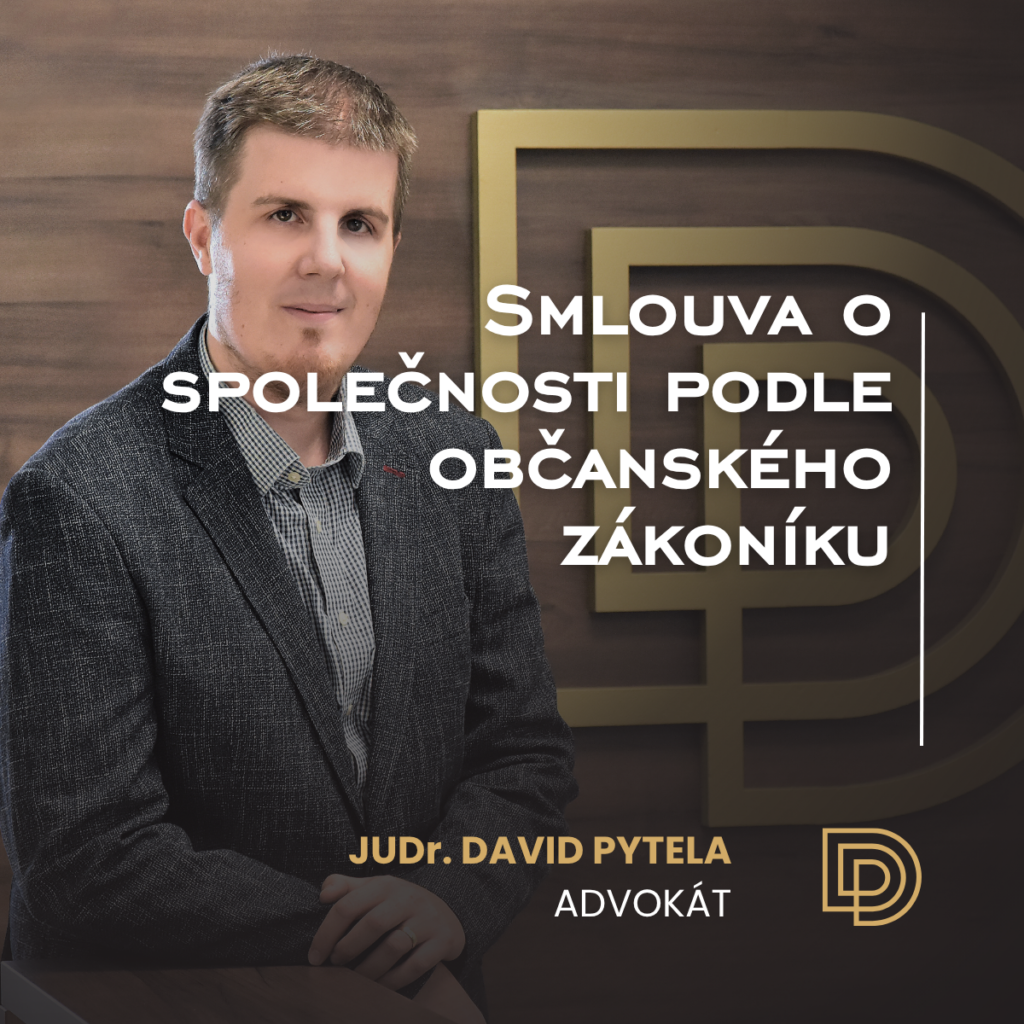 Smlouva o společnosti podle občanského zákoníku