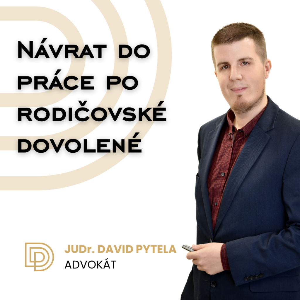 Návrat do práce po rodičovské dovolené