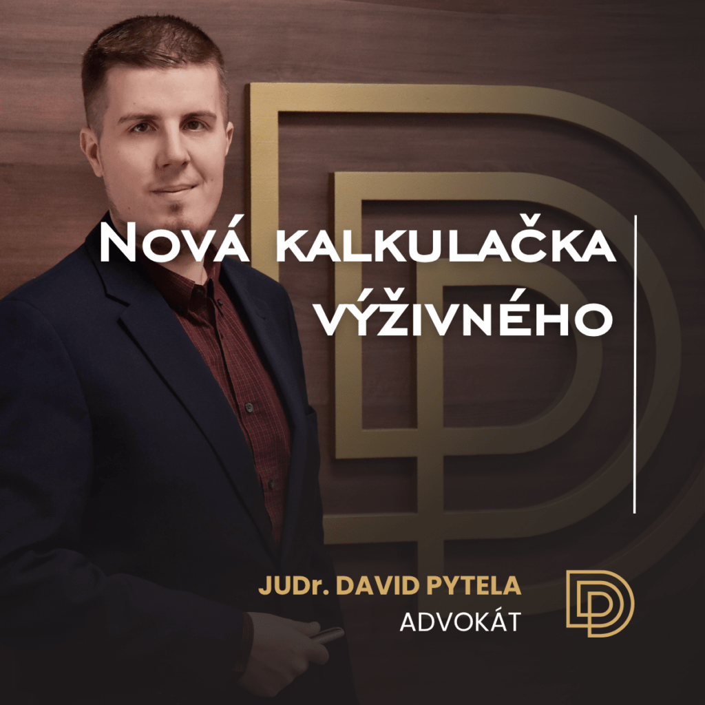 Nová kalkulačka výživného