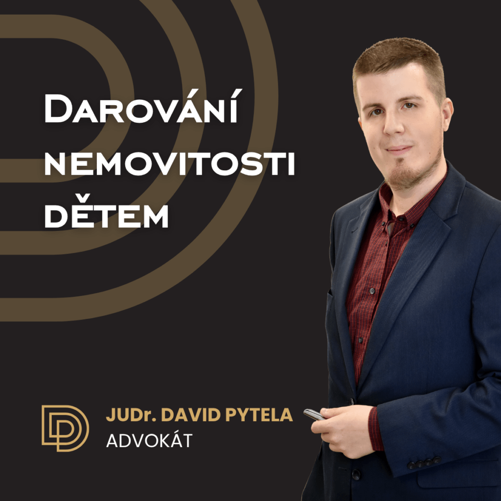 Darování nemovitosti dětem