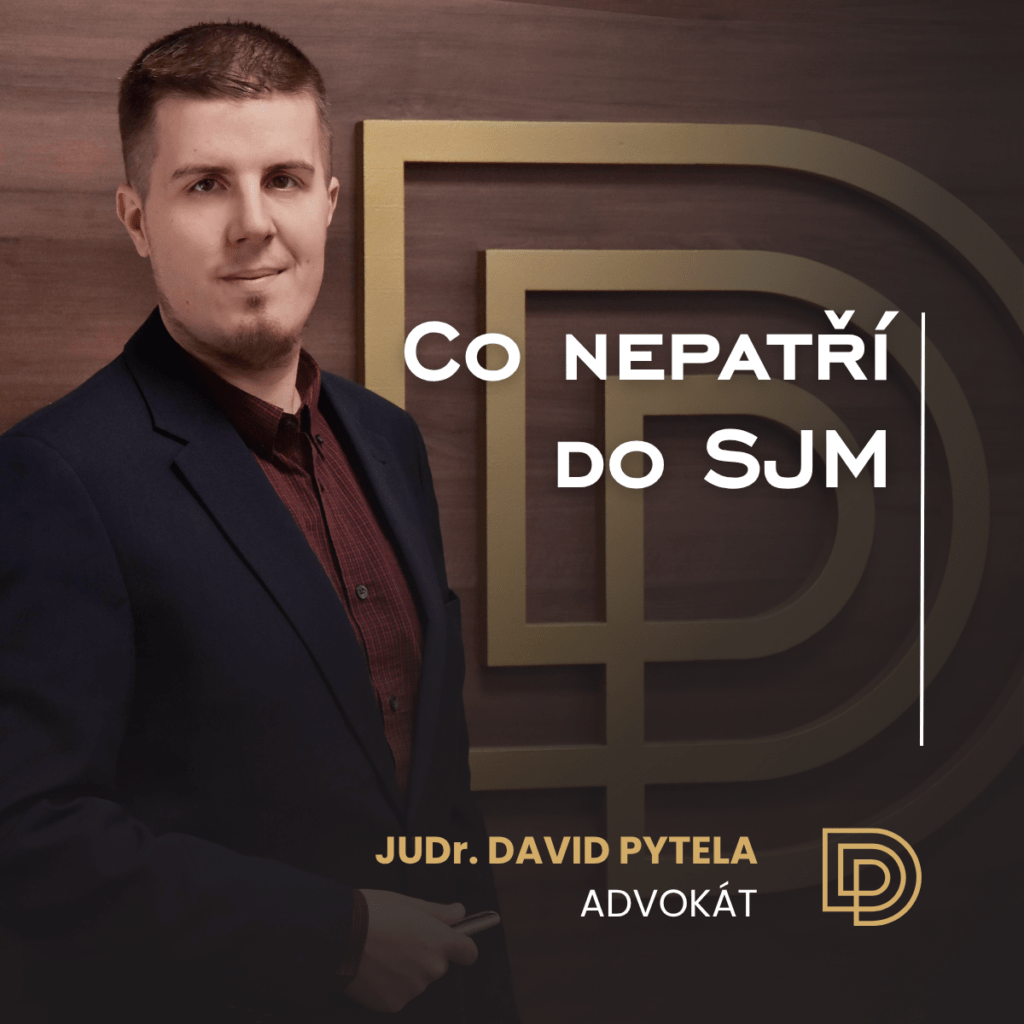 Co nepatří do SJM