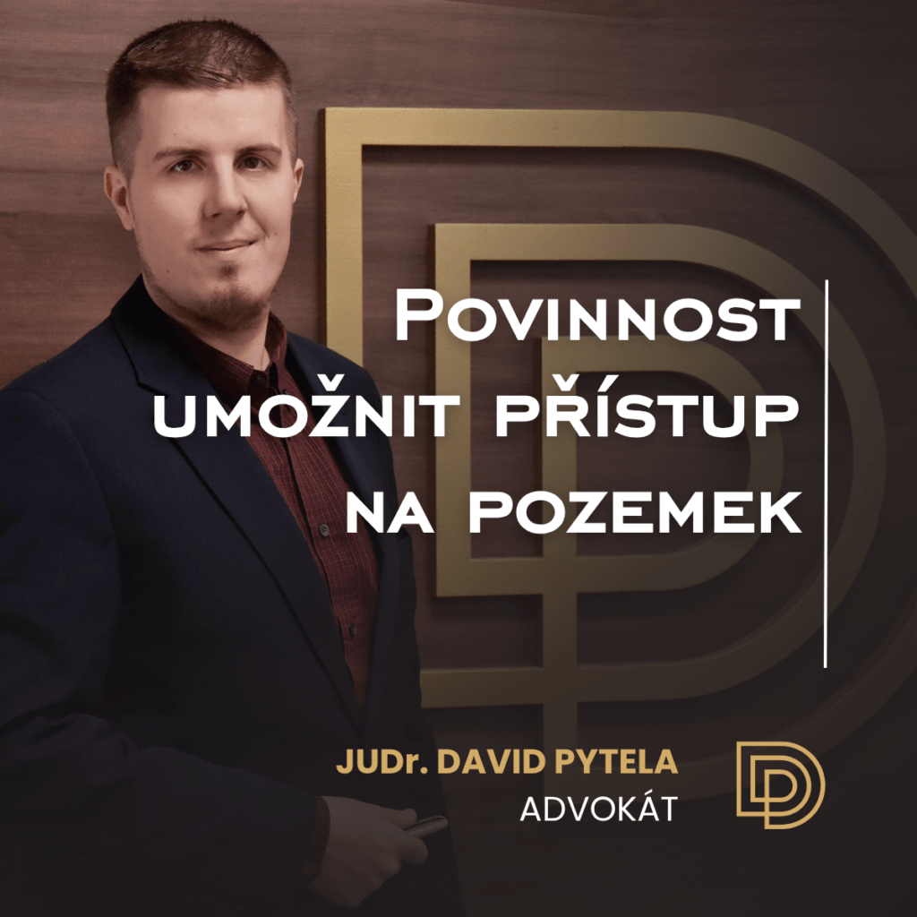 Povinnost umožnit přístup na pozemek